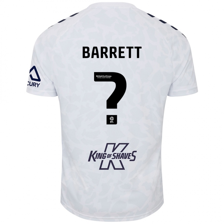 Kinder Marlow Barrett #0 Weiß Auswärtstrikot Trikot 2024/25 T-Shirt Schweiz