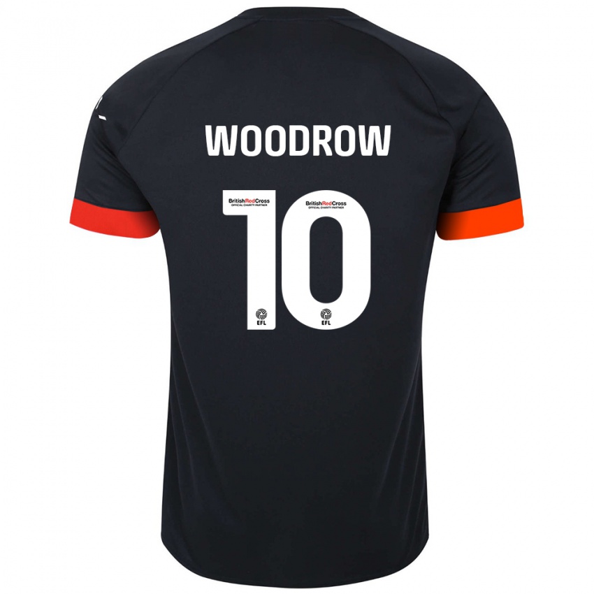 Kinder Cauley Woodrow #10 Schwarz Orange Auswärtstrikot Trikot 2024/25 T-Shirt Schweiz