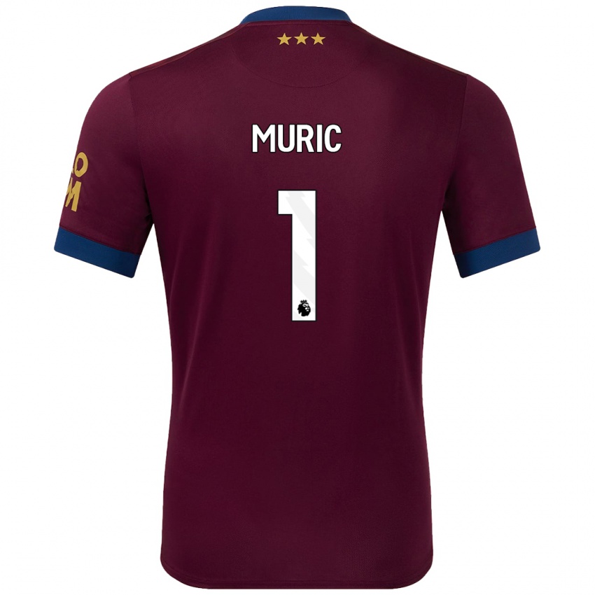 Enfant Maillot Arijanet Muric #1 Marron Tenues Extérieur 2024/25 T-Shirt Suisse