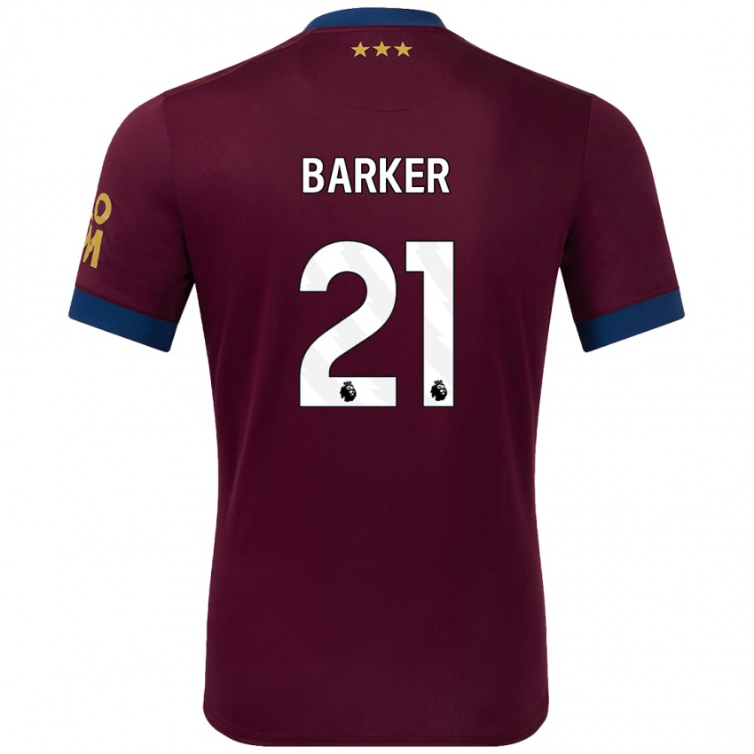 Enfant Maillot Maisy Barker #21 Marron Tenues Extérieur 2024/25 T-Shirt Suisse