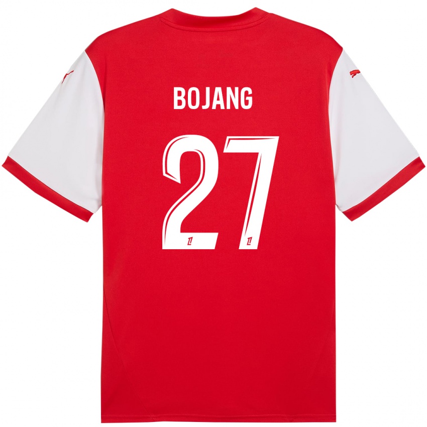 Herren Adama Bojang #27 Rot Weiß Heimtrikot Trikot 2024/25 T-Shirt Schweiz