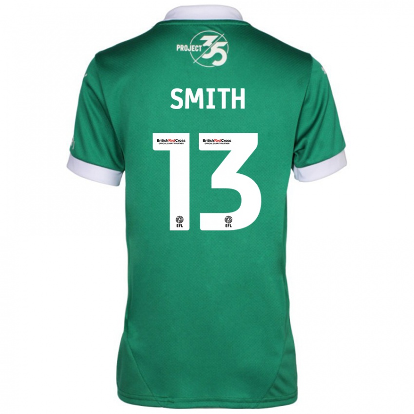 Herren Grace Smith #13 Grün Weiß Heimtrikot Trikot 2024/25 T-Shirt Schweiz