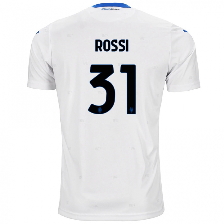 Herren Francesco Rossi #31 Weiß Auswärtstrikot Trikot 2024/25 T-Shirt Schweiz