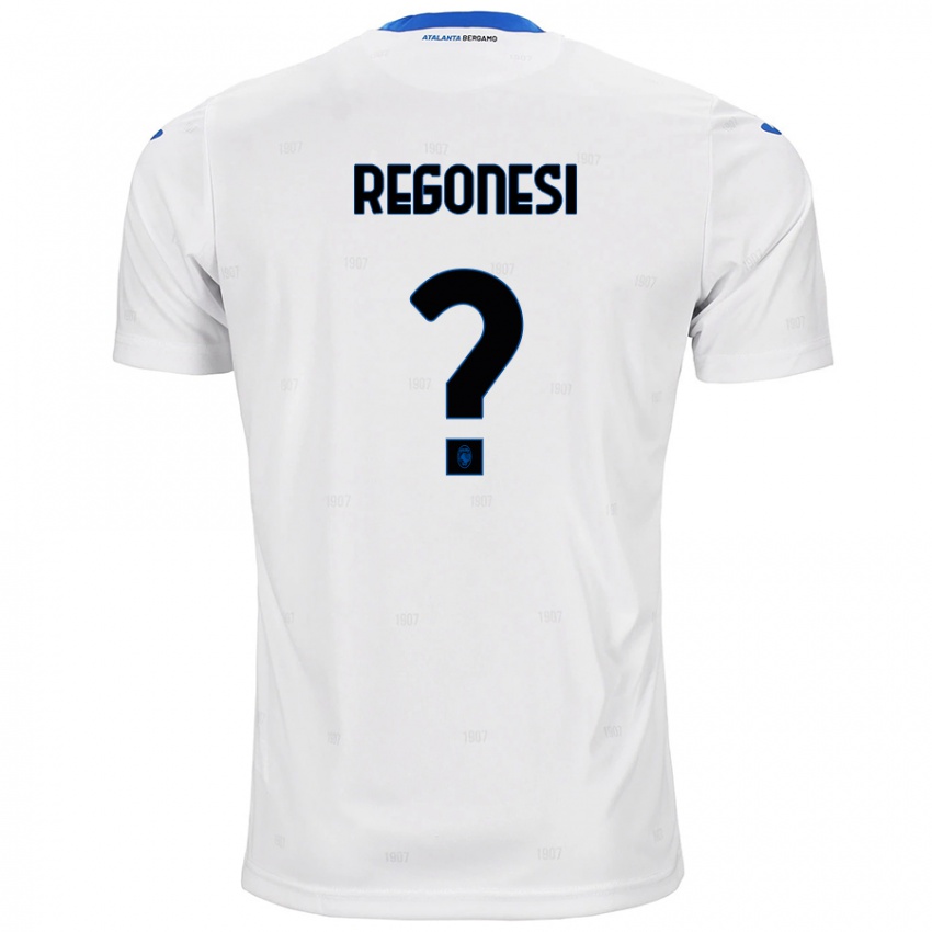 Herren Nicolò Regonesi #0 Weiß Auswärtstrikot Trikot 2024/25 T-Shirt Schweiz