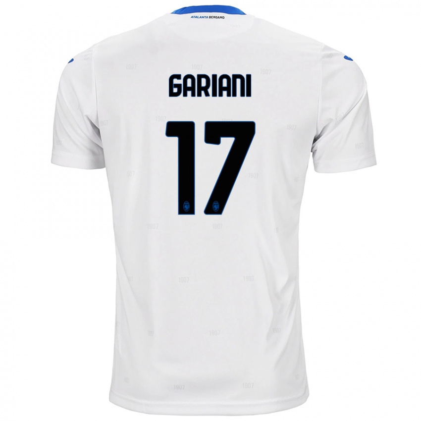 Herren Niccolò Gariani #17 Weiß Auswärtstrikot Trikot 2024/25 T-Shirt Schweiz