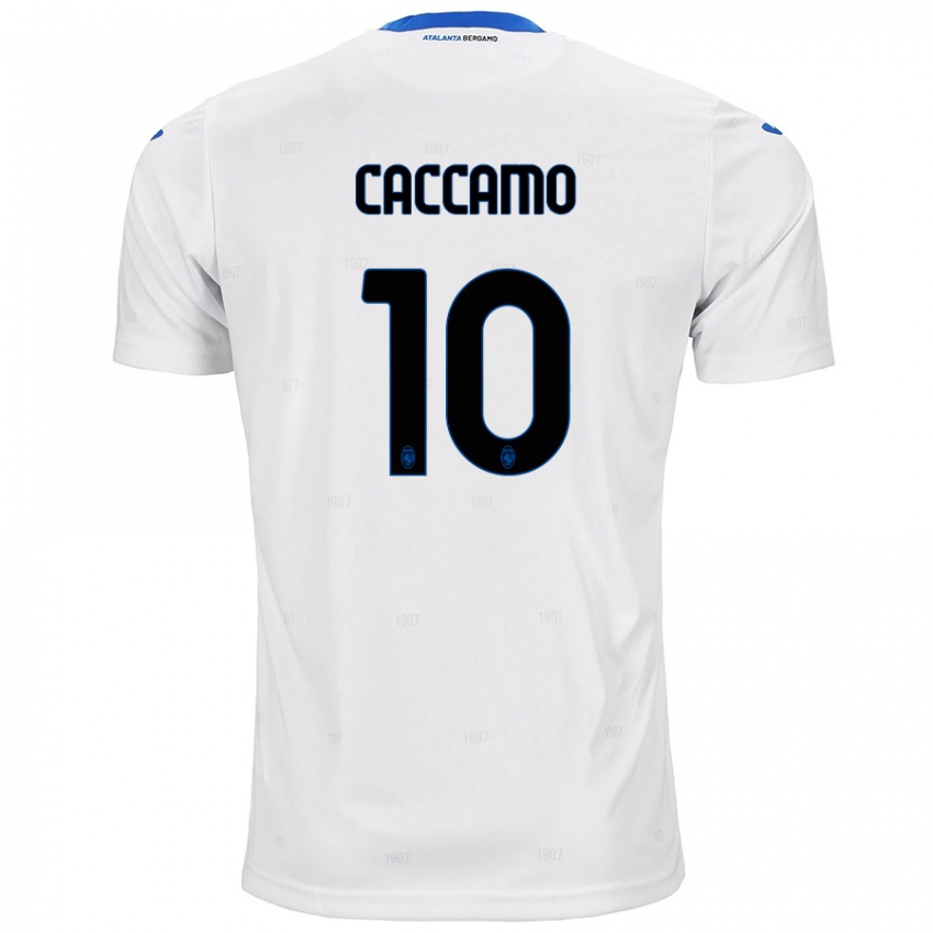 Herren Patrizia Caccamo #10 Weiß Auswärtstrikot Trikot 2024/25 T-Shirt Schweiz