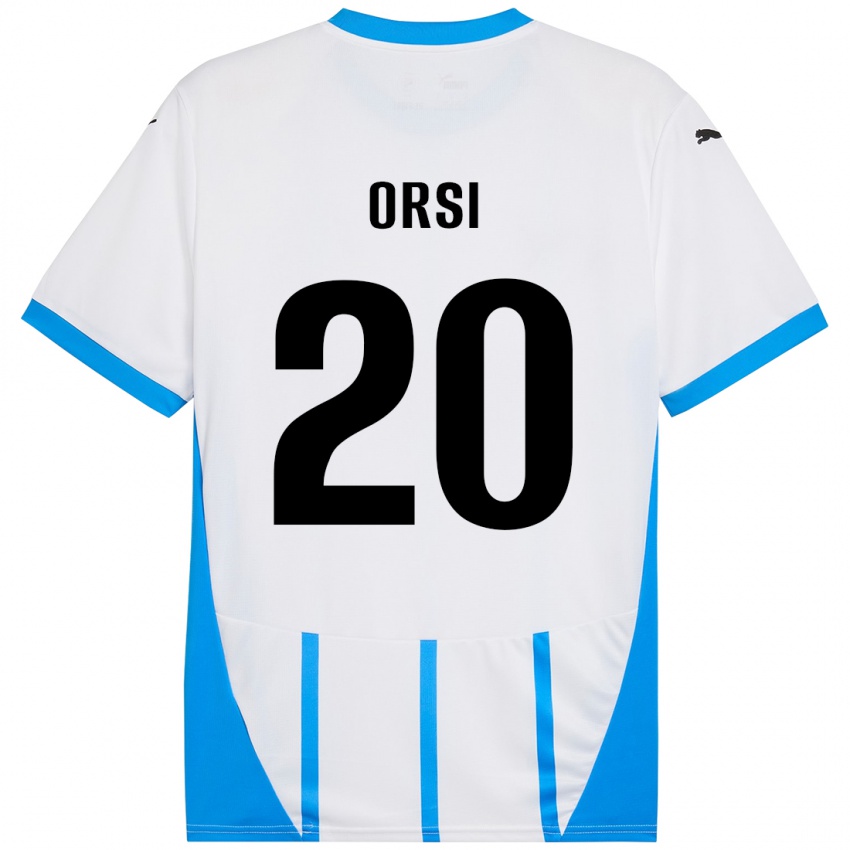 Herren Benedetta Orsi #20 Weiß Blau Auswärtstrikot Trikot 2024/25 T-Shirt Schweiz