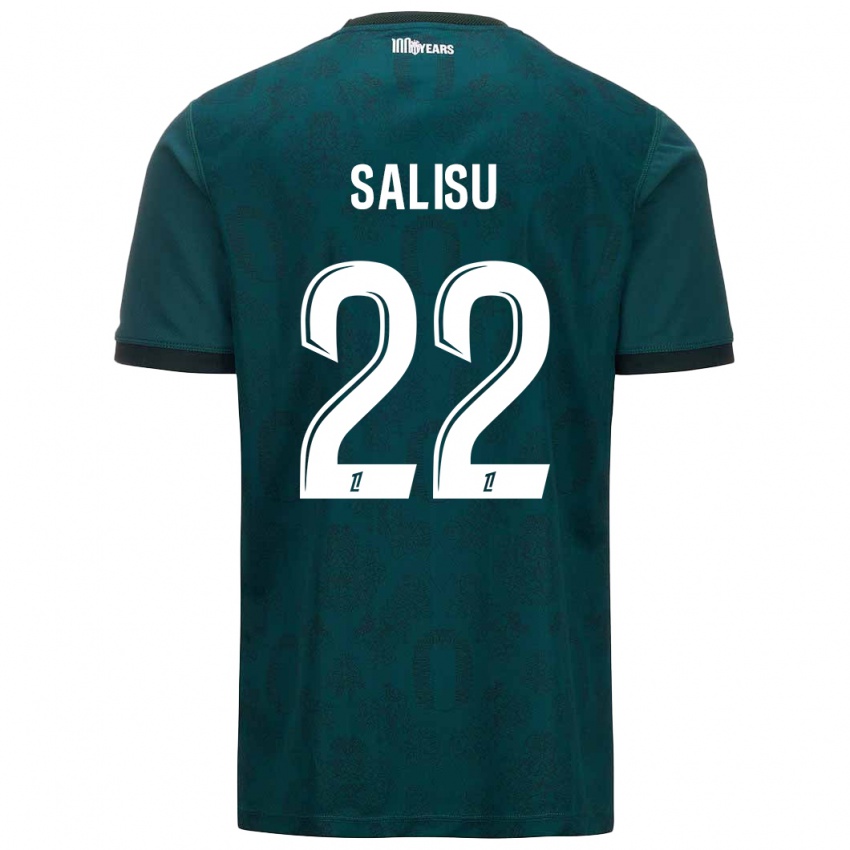 Homme Maillot Mohammed Salisu #22 Vert Foncé Tenues Extérieur 2024/25 T-Shirt Suisse