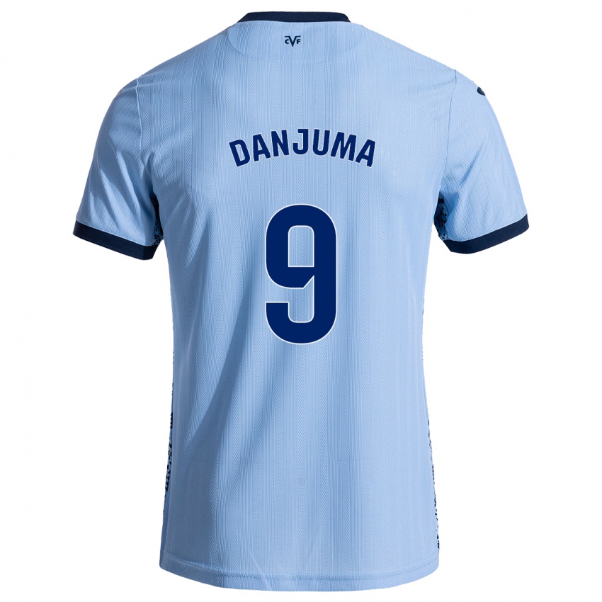 Herren Arnaut Danjuma #9 Himmelblau Auswärtstrikot Trikot 2024/25 T-Shirt Schweiz