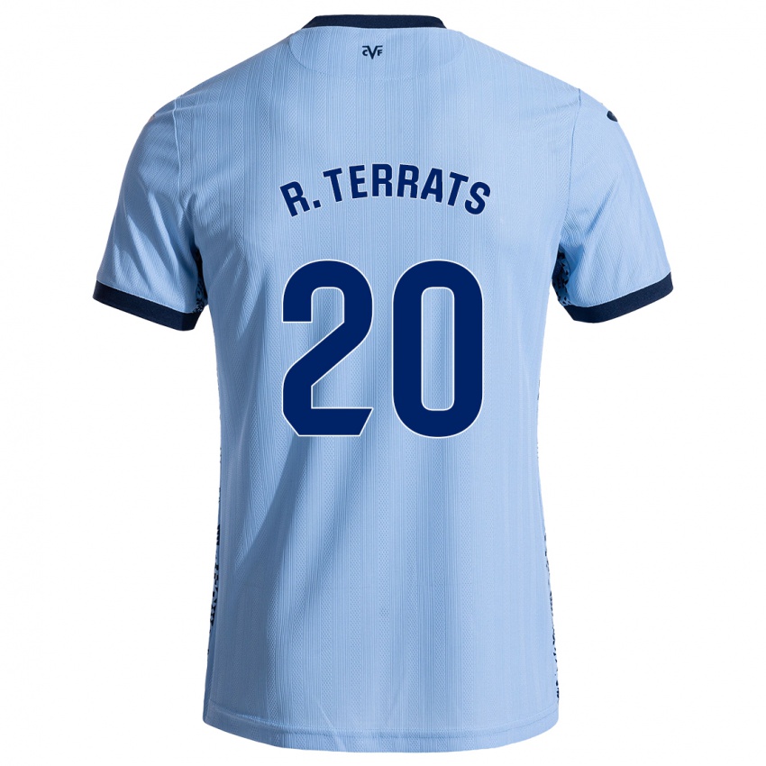 Herren Ramón Terrats #20 Himmelblau Auswärtstrikot Trikot 2024/25 T-Shirt Schweiz