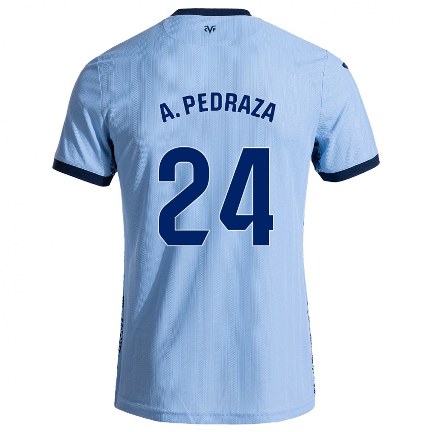 Herren Alfonso Pedraza #24 Himmelblau Auswärtstrikot Trikot 2024/25 T-Shirt Schweiz