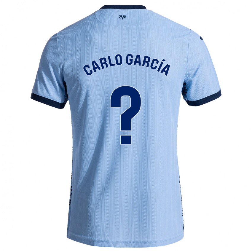 Herren Carlo García #0 Himmelblau Auswärtstrikot Trikot 2024/25 T-Shirt Schweiz