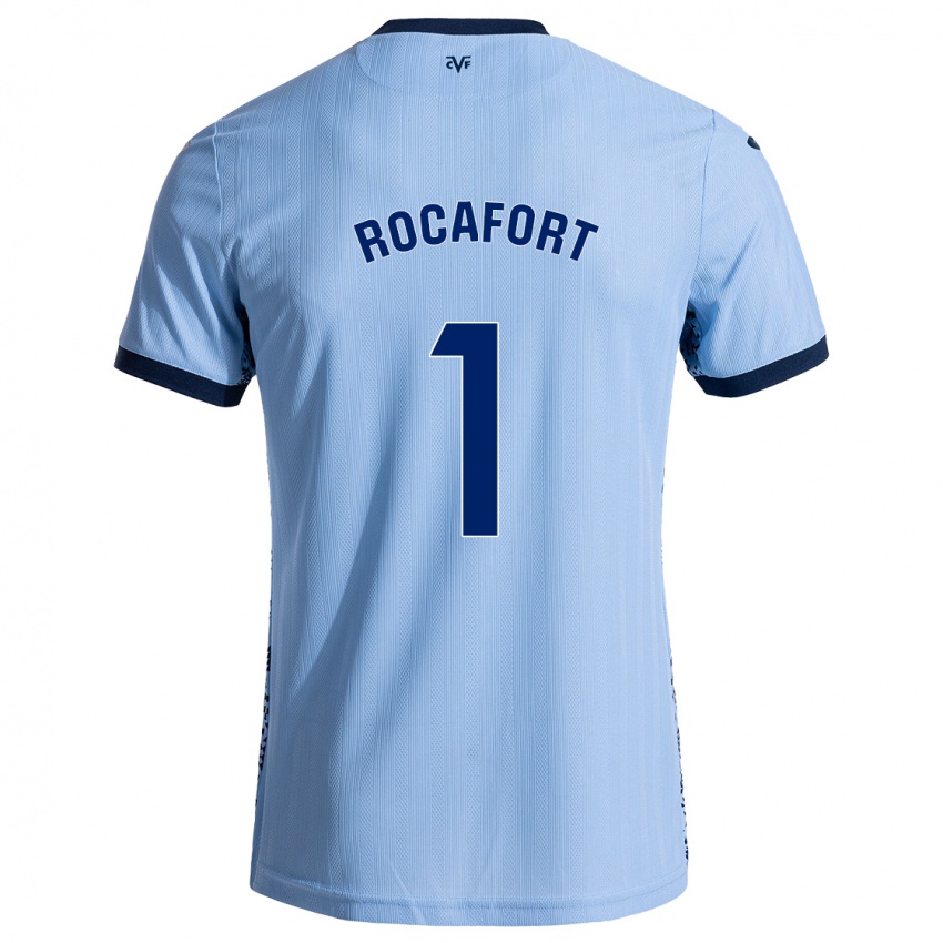 Herren Rodrigo Rocafort #1 Himmelblau Auswärtstrikot Trikot 2024/25 T-Shirt Schweiz