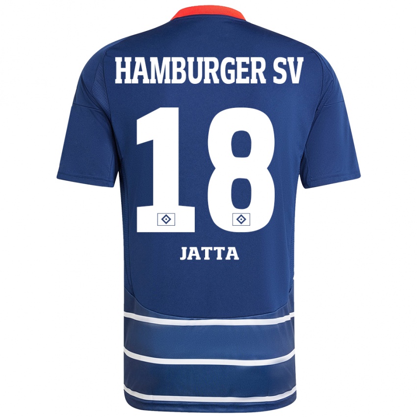 Herren Bakery Jatta #18 Dunkelblau Auswärtstrikot Trikot 2024/25 T-Shirt Schweiz