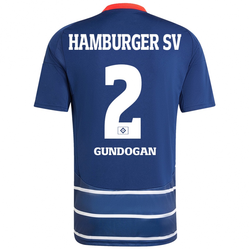 Herren Haci Gündogan #2 Dunkelblau Auswärtstrikot Trikot 2024/25 T-Shirt Schweiz