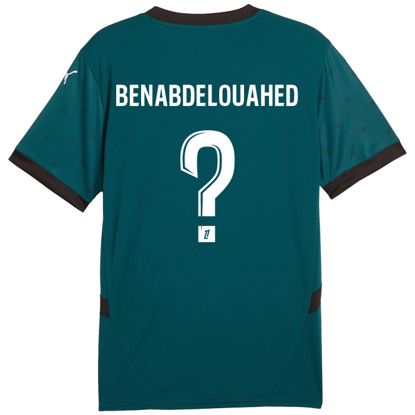 Herren Kaïs Benabdelouahed #0 Dunkelgrün Auswärtstrikot Trikot 2024/25 T-Shirt Schweiz