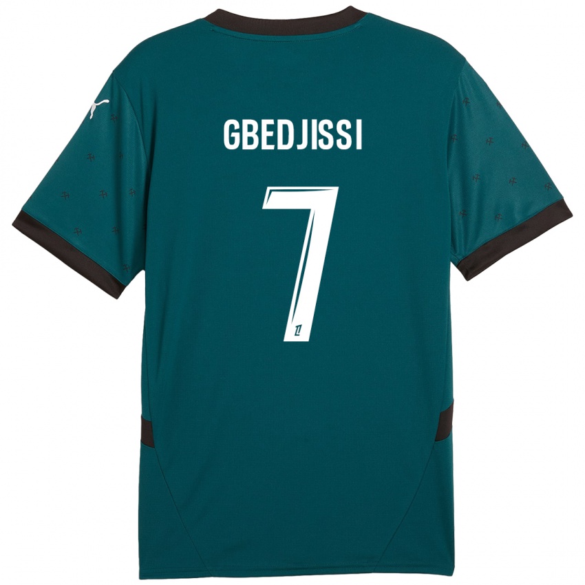 Herren Aude Gbedjissi #7 Dunkelgrün Auswärtstrikot Trikot 2024/25 T-Shirt Schweiz