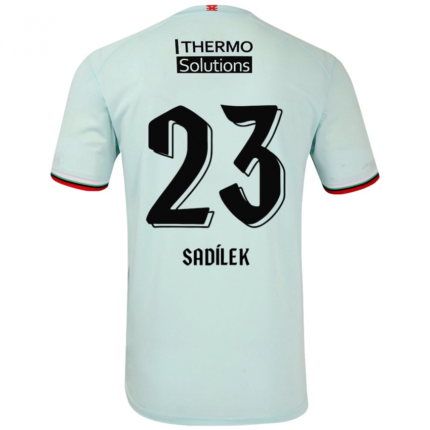 Herren Michal Sadilek #23 Hellgrün Auswärtstrikot Trikot 2024/25 T-Shirt Schweiz