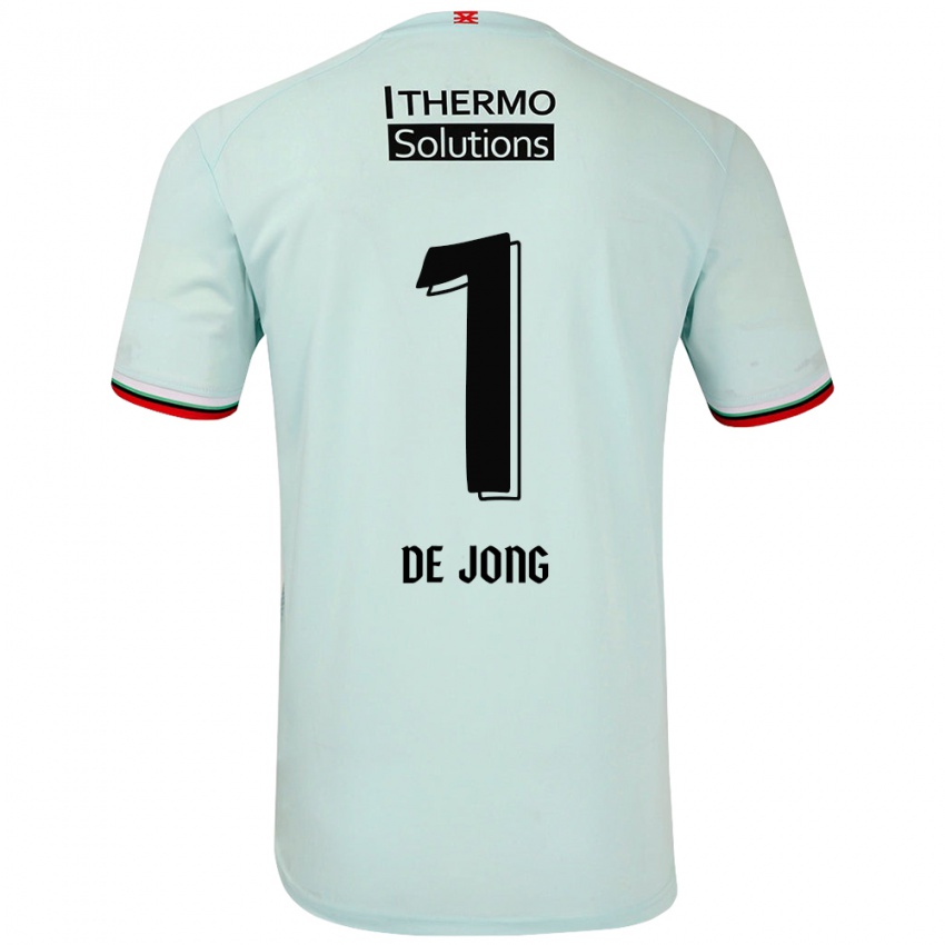 Herren Daniëlle De Jong #1 Hellgrün Auswärtstrikot Trikot 2024/25 T-Shirt Schweiz