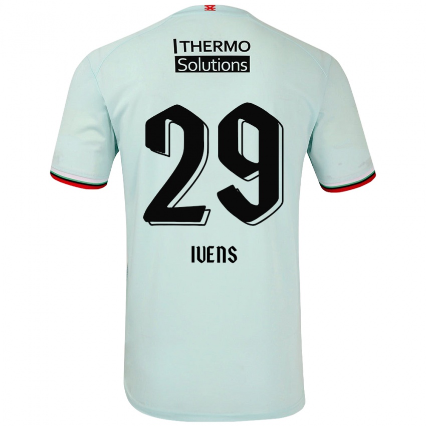 Herren Rose Ivens #29 Hellgrün Auswärtstrikot Trikot 2024/25 T-Shirt Schweiz