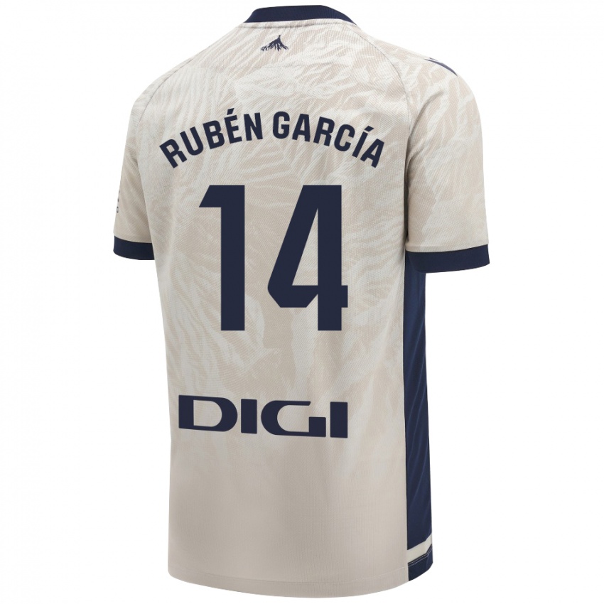 Herren Rubén García #14 Hellgrau Auswärtstrikot Trikot 2024/25 T-Shirt Schweiz