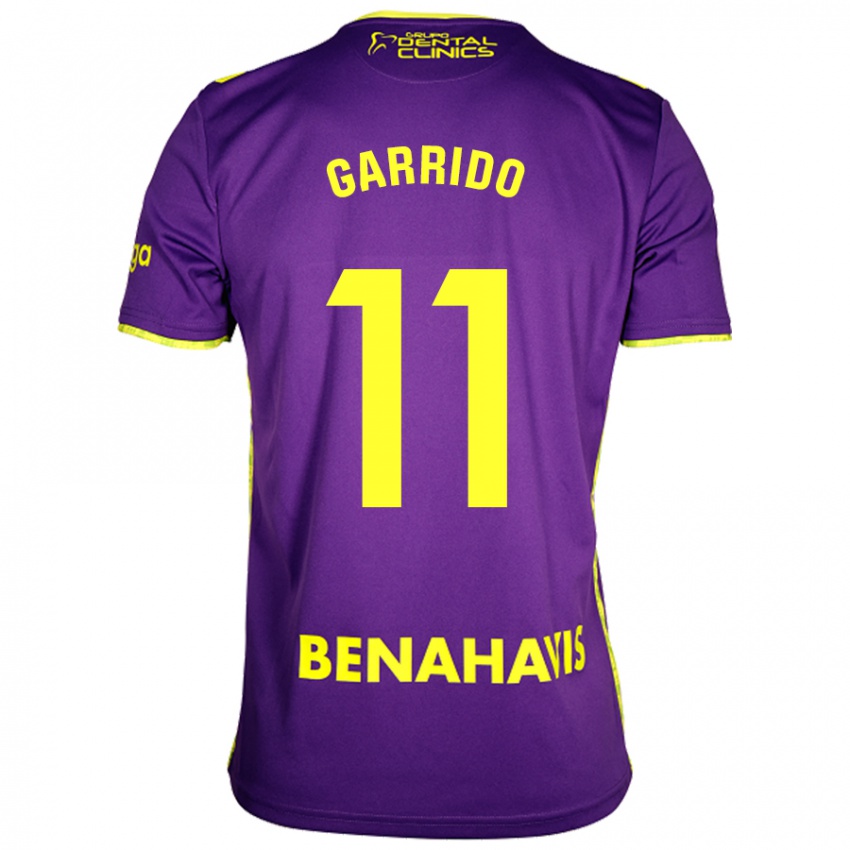 Herren Rafael Garrido #11 Lila Gelb Auswärtstrikot Trikot 2024/25 T-Shirt Schweiz