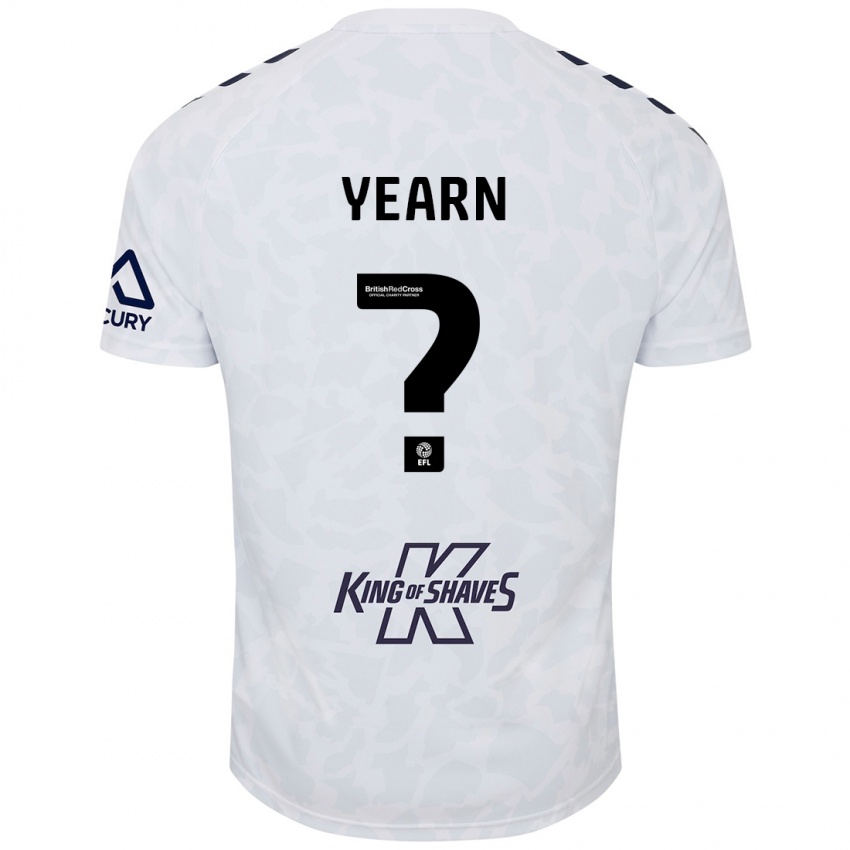 Herren Kai Yearn #0 Weiß Auswärtstrikot Trikot 2024/25 T-Shirt Schweiz