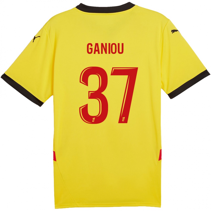 Damen Ismaëlo Ganiou #37 Gelb Rot Heimtrikot Trikot 2024/25 T-Shirt Schweiz