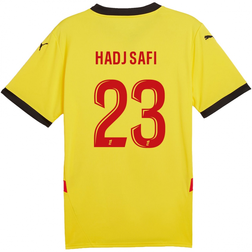 Damen Souhina Hadj Safi #23 Gelb Rot Heimtrikot Trikot 2024/25 T-Shirt Schweiz