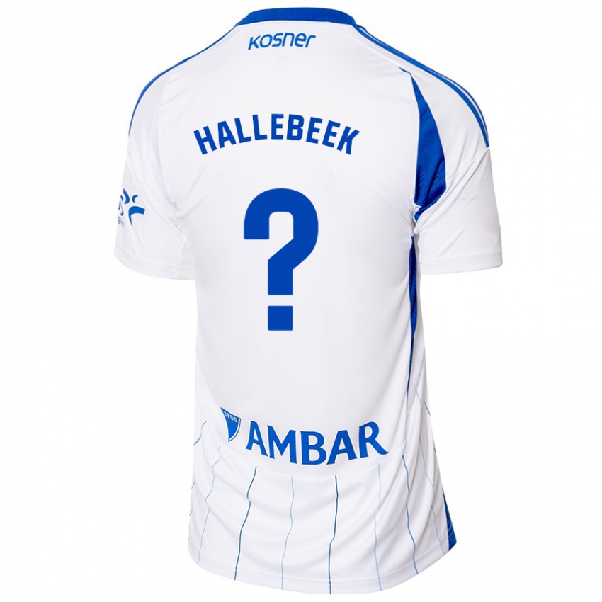 Damen Boaz Hallebeek #0 Rot Weiß Heimtrikot Trikot 2024/25 T-Shirt Schweiz