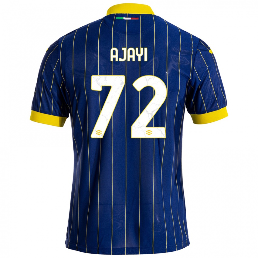 Damen Junior Ajayi #72 Blau Gelb Heimtrikot Trikot 2024/25 T-Shirt Schweiz