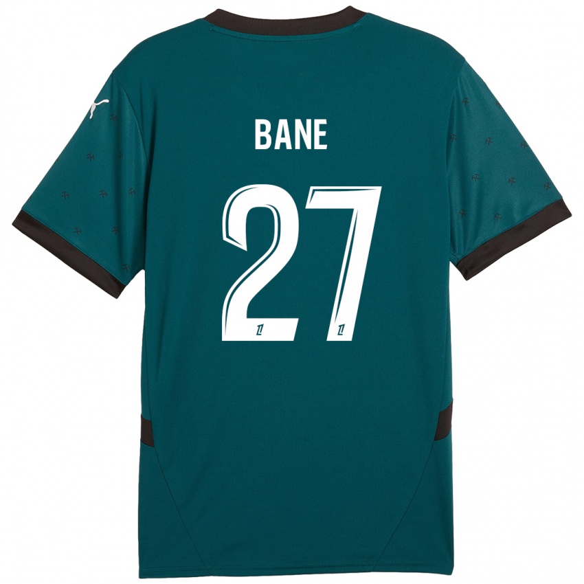 Damen Sidi Bane #27 Dunkelgrün Auswärtstrikot Trikot 2024/25 T-Shirt Schweiz