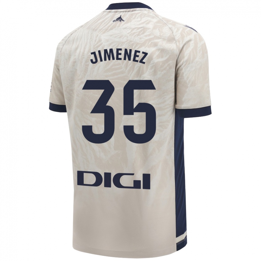 Damen Álex Jimenez #35 Hellgrau Auswärtstrikot Trikot 2024/25 T-Shirt Schweiz