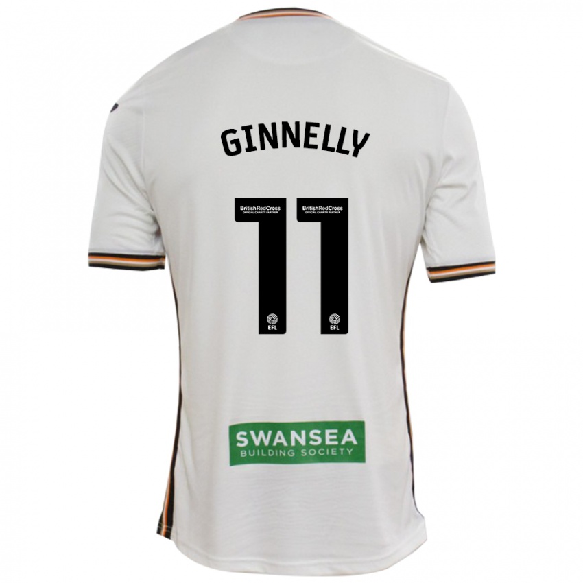 Kinder Josh Ginnelly #11 Rot Weiß Heimtrikot Trikot 2024/25 T-Shirt Schweiz