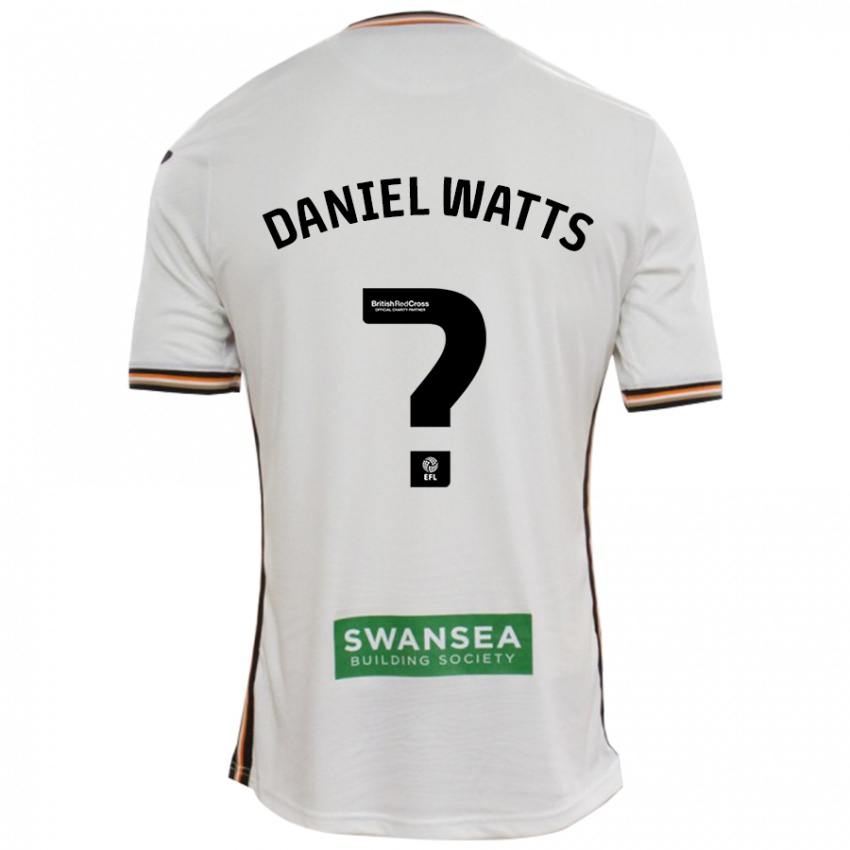 Kinder Daniel Watts #0 Rot Weiß Heimtrikot Trikot 2024/25 T-Shirt Schweiz