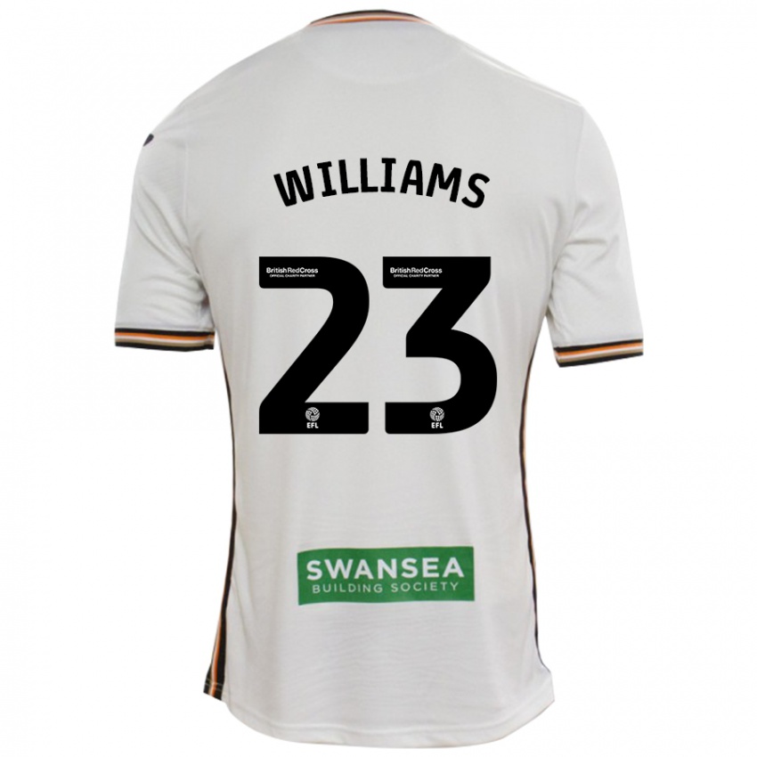 Kinder Jessica Williams #23 Rot Weiß Heimtrikot Trikot 2024/25 T-Shirt Schweiz