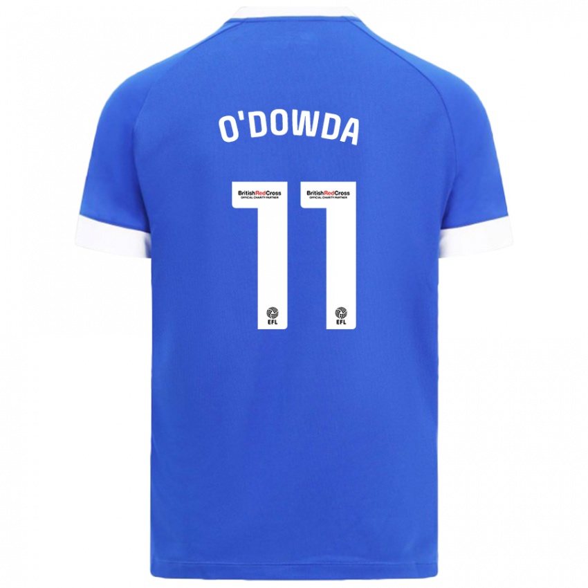 Kinder Callum O'dowda #11 Himmelblau Heimtrikot Trikot 2024/25 T-Shirt Schweiz