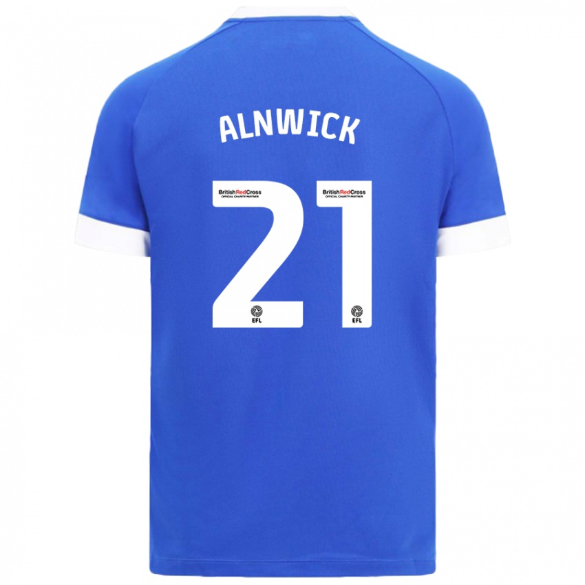 Kinder Jak Alnwick #21 Himmelblau Heimtrikot Trikot 2024/25 T-Shirt Schweiz