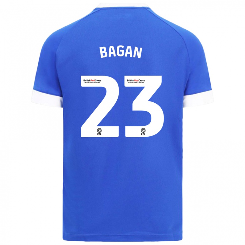 Kinder Joel Bagan #23 Himmelblau Heimtrikot Trikot 2024/25 T-Shirt Schweiz