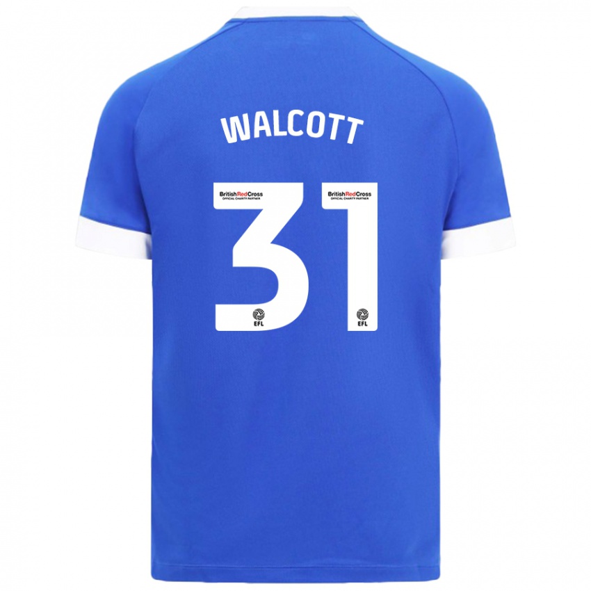 Kinder Malachi Fagan Walcott #31 Himmelblau Heimtrikot Trikot 2024/25 T-Shirt Schweiz