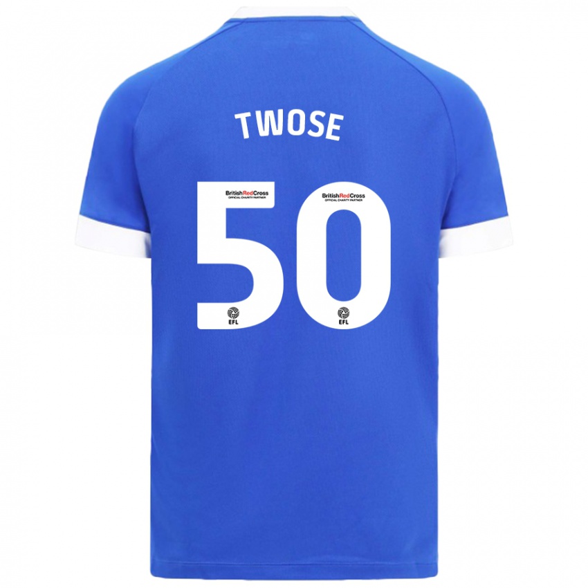 Kinder Cody Twose #50 Himmelblau Heimtrikot Trikot 2024/25 T-Shirt Schweiz