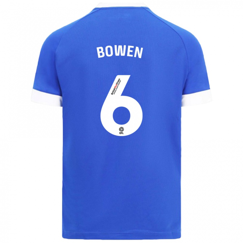 Kinder Megan Bowen #6 Himmelblau Heimtrikot Trikot 2024/25 T-Shirt Schweiz