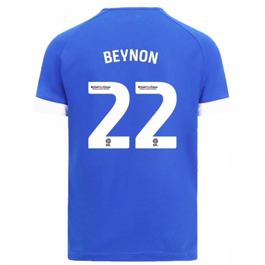 Kinder Emma Beynon #22 Himmelblau Heimtrikot Trikot 2024/25 T-Shirt Schweiz