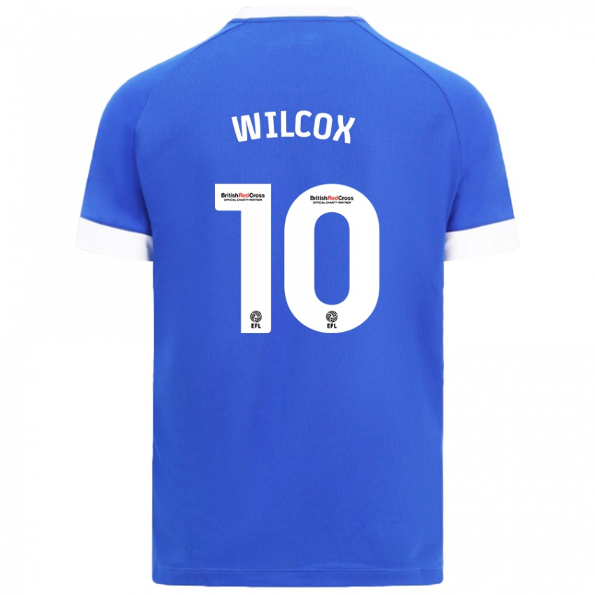 Kinder Danielle Wilcox #10 Himmelblau Heimtrikot Trikot 2024/25 T-Shirt Schweiz