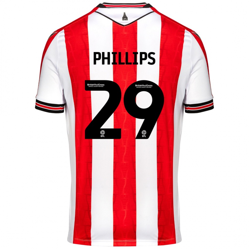 Enfant Maillot D'margio Wright-Phillips #29 Rouge Blanc Tenues Domicile 2024/25 T-Shirt Suisse