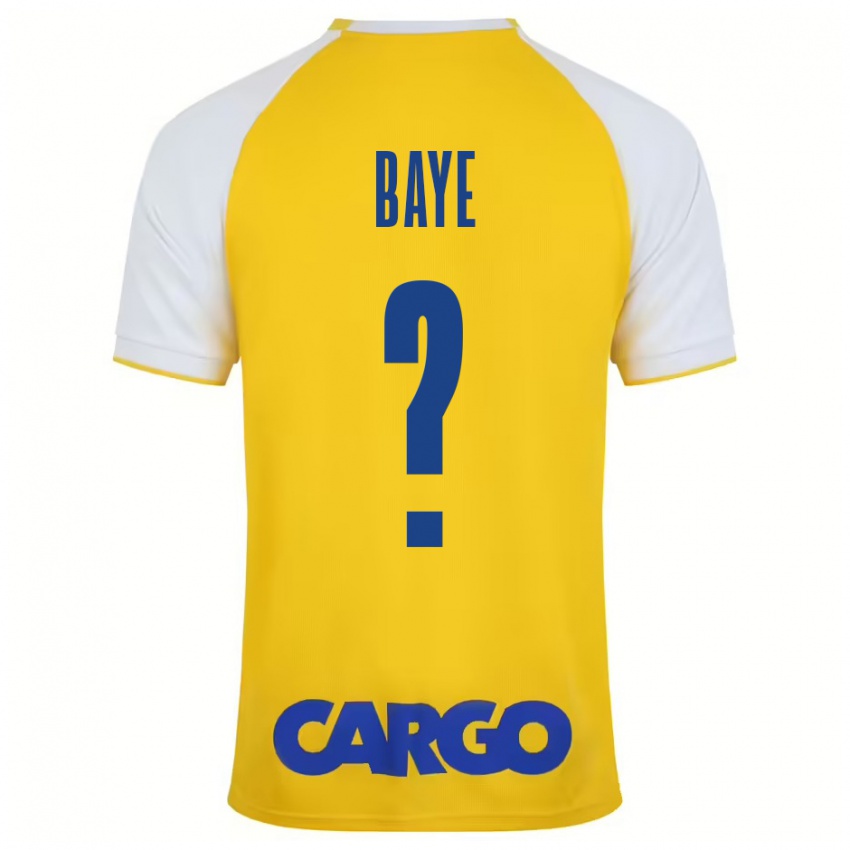 Kinder Orel Baye #0 Gelb Weiß Heimtrikot Trikot 2024/25 T-Shirt Schweiz