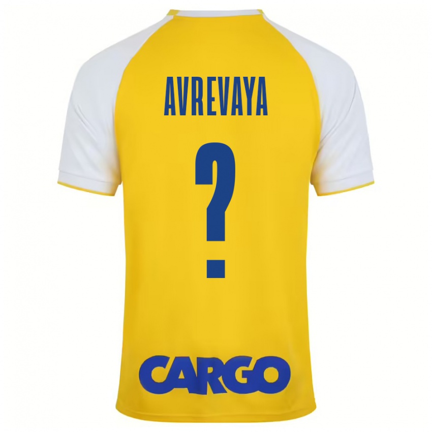 Kinder Liroy Avrevaya #0 Gelb Weiß Heimtrikot Trikot 2024/25 T-Shirt Schweiz