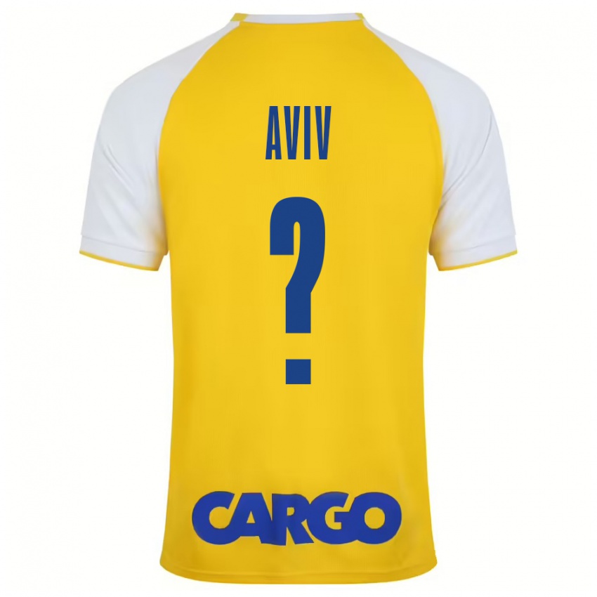 Kinder Yoyo Aviv #0 Gelb Weiß Heimtrikot Trikot 2024/25 T-Shirt Schweiz