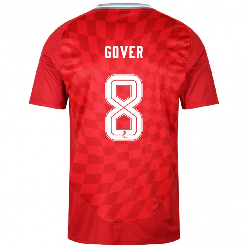 Kinder Chloe Gover #8 Rot Heimtrikot Trikot 2024/25 T-Shirt Schweiz