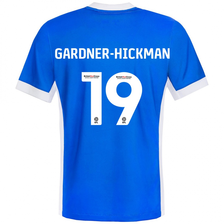 Kinder Taylor Gardner-Hickman #19 Blau Weiß Heimtrikot Trikot 2024/25 T-Shirt Schweiz